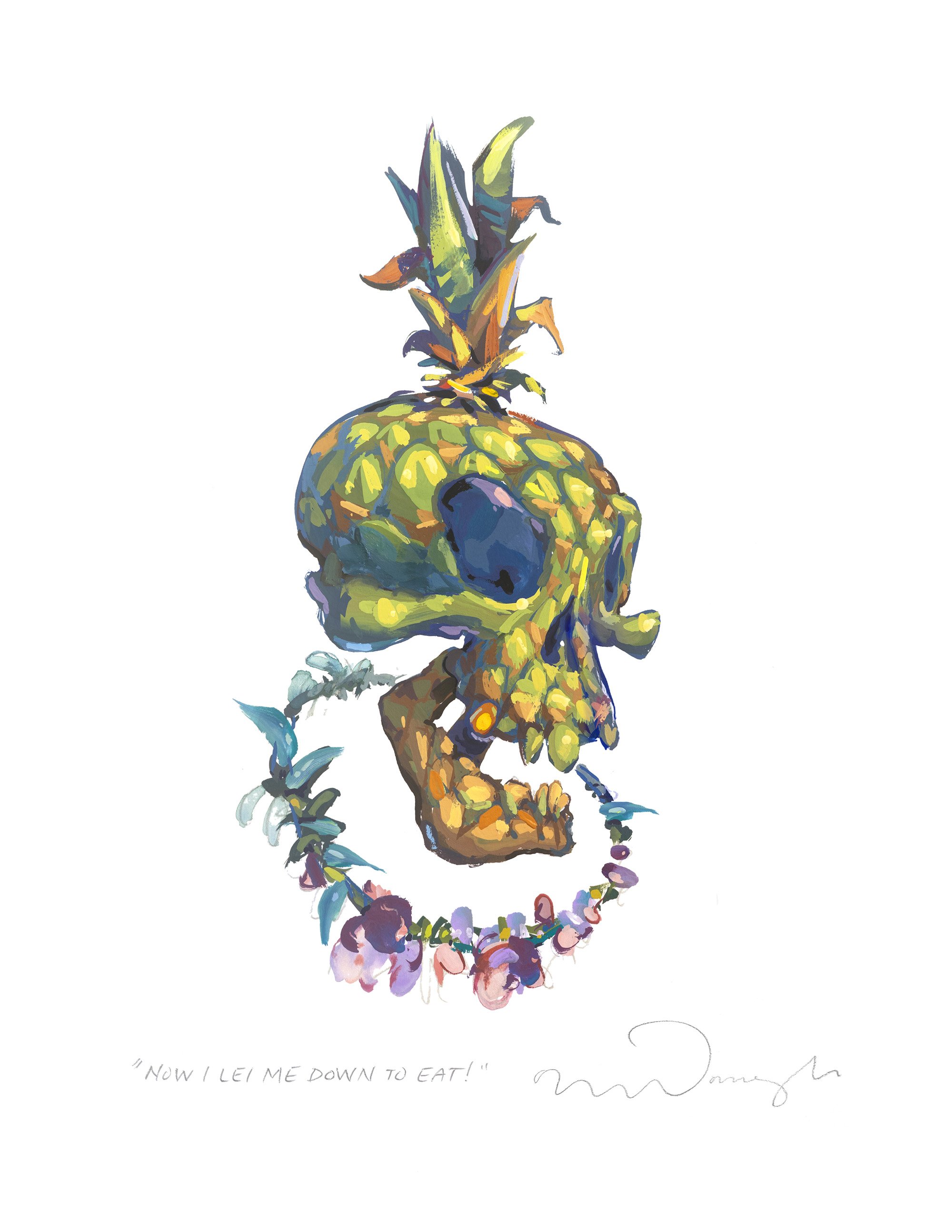 The Pineapples of Kauai, Fine Art Prints — WILLIAM ALLEN McDONOUGH